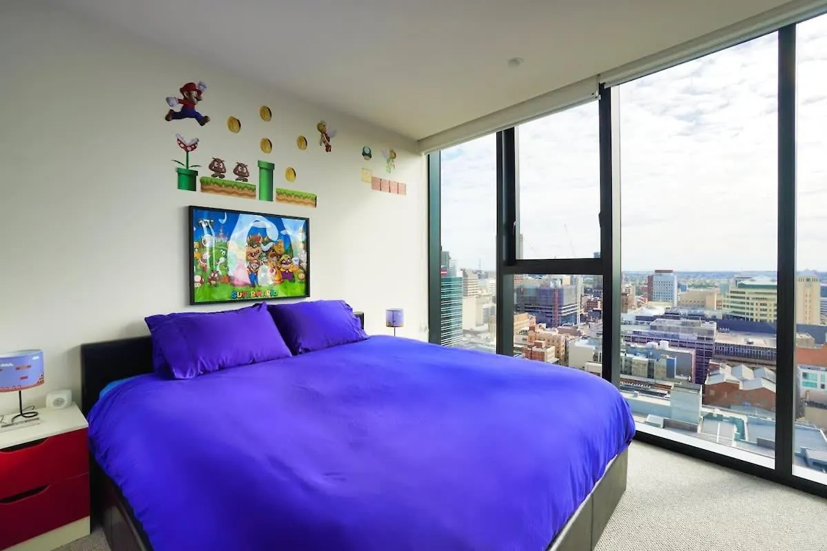 Nintendo Theme-Adelaide Cbd-King Bed-Gym-Bbq 0*, Adelaide