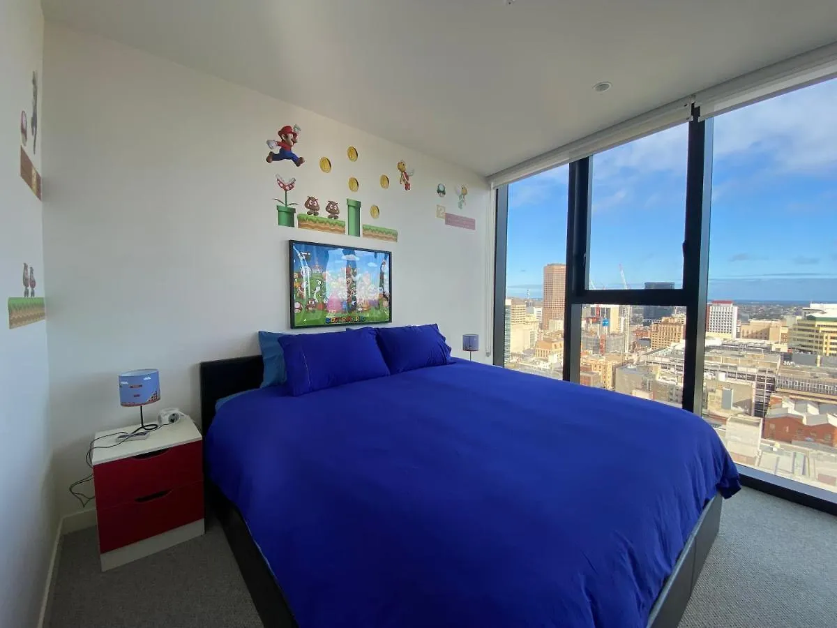 Nintendo Theme-Adelaide Cbd-King Bed-Gym-Bbq Adelaide