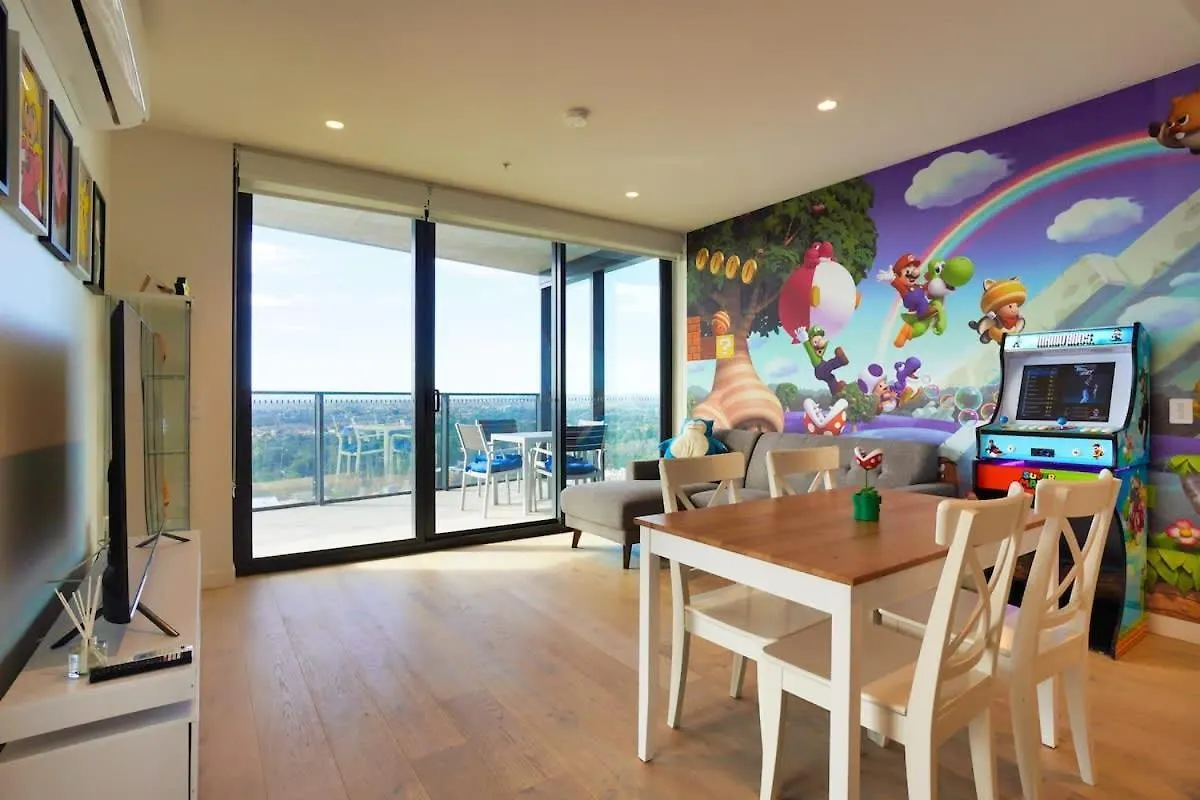 Nintendo Theme-Adelaide Cbd-King Bed-Gym-Bbq Appartamento